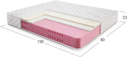 Матрас FAMILY Optimum 419 (Comfort Soft Light 419) матрас 80х190